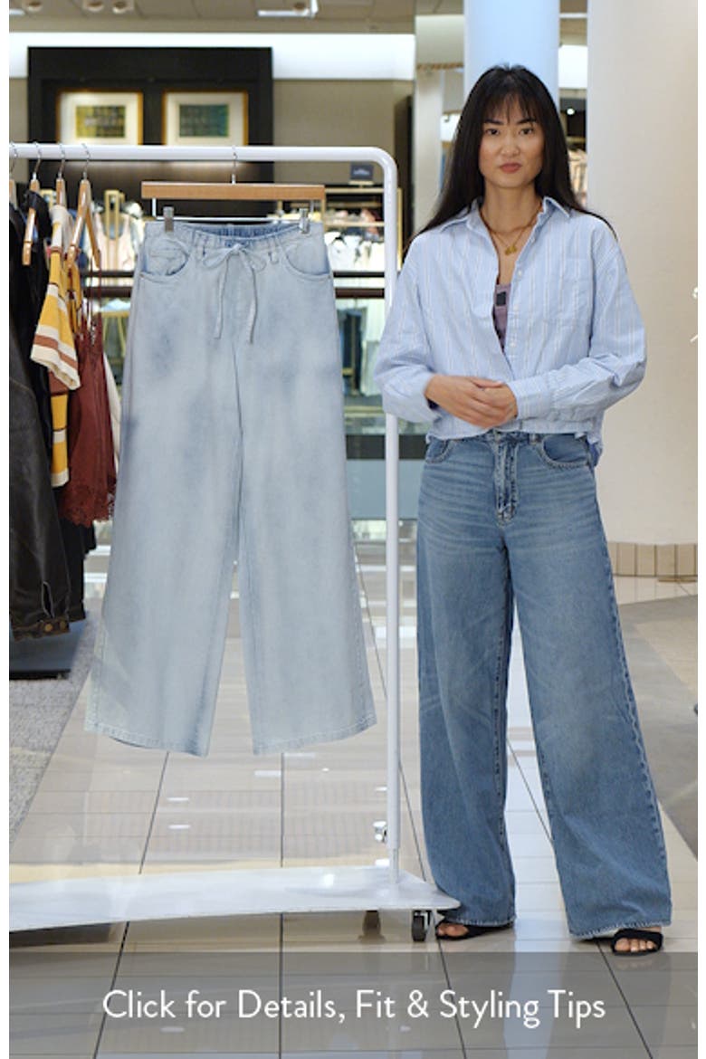 Jade Saltwashed Tie Waist Jeans video