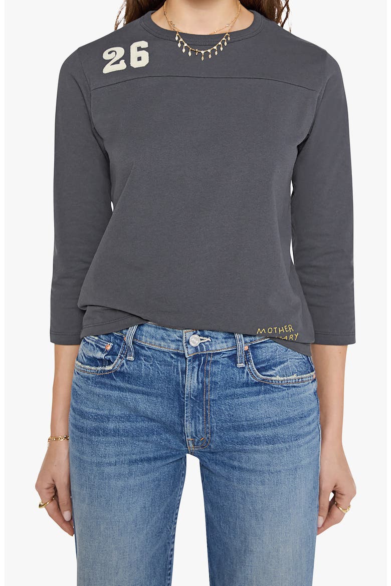 The Third Quarter Graphic Sweatshirt, Main, color, FADED BLACK