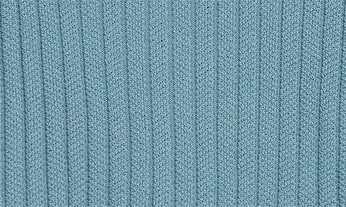 Veronica Beard Jerrel Rib Merino Wool Tank In Blue