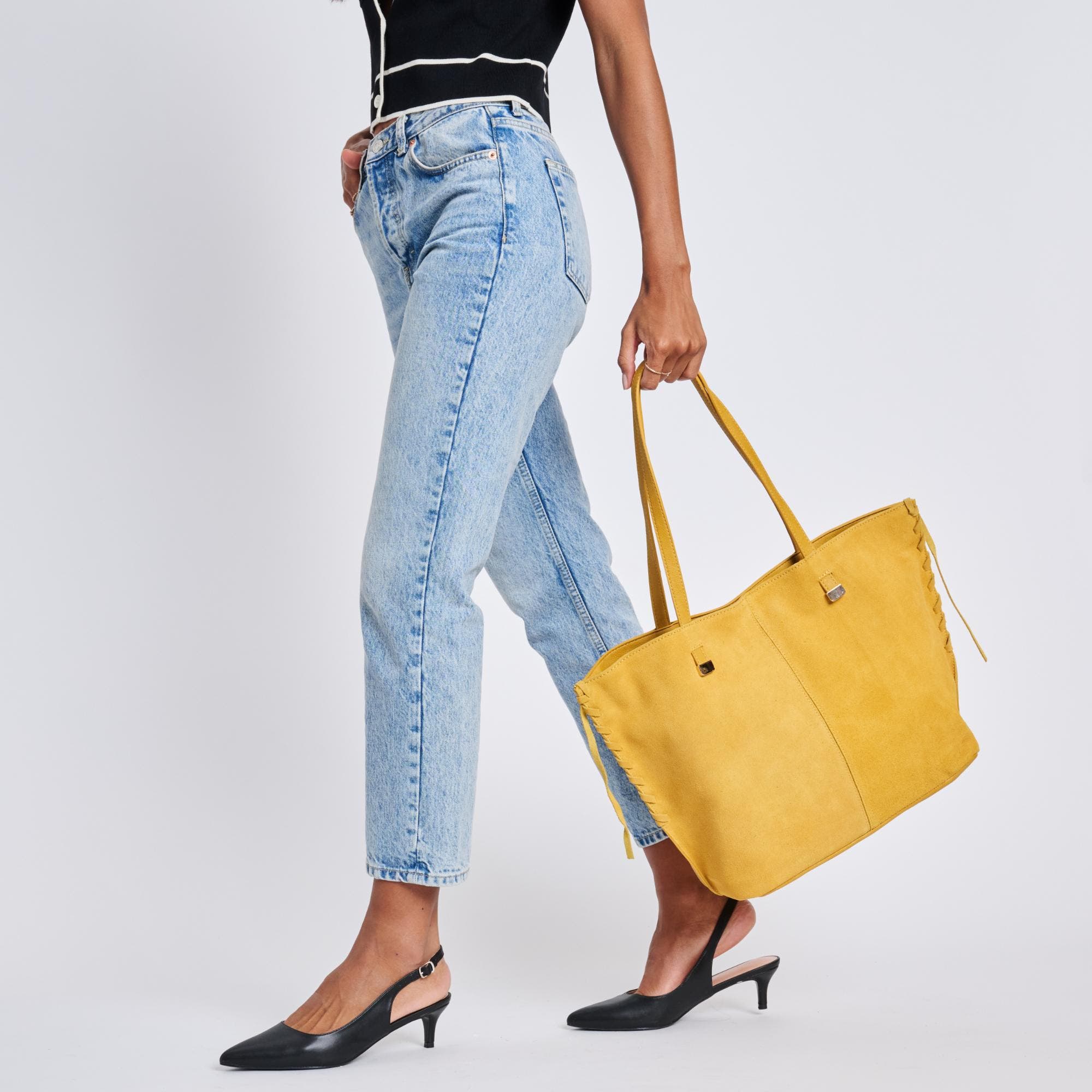 MODA LUXE Queen Tote, Alternate, color, Honey