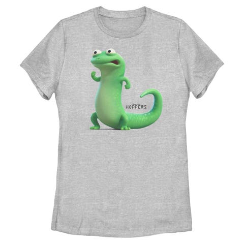 Women's Hoppers Tom Lizard Angry Pose  Graphic T-Shirt