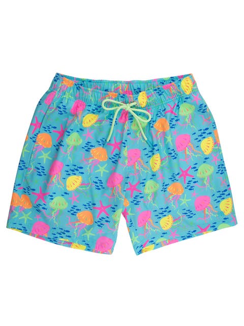 UPF50+ Sun Protected Men
s Stretch Swim Trunks