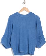 Democracy Seed Stitch Dolman Sweater