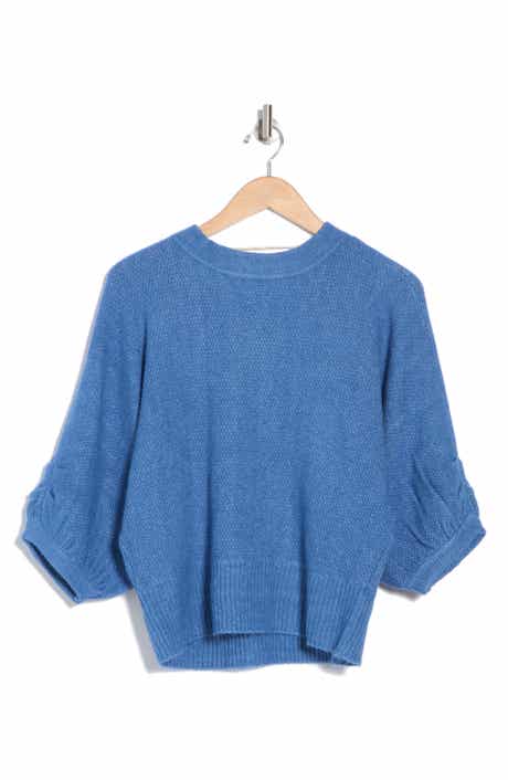 Democracy Seed Stitch Dolman Sweater