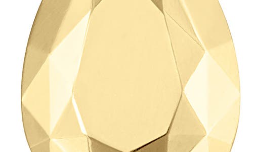 MARIA TASH MARIA TASH FACETED PEAR CHARM PENDANT
