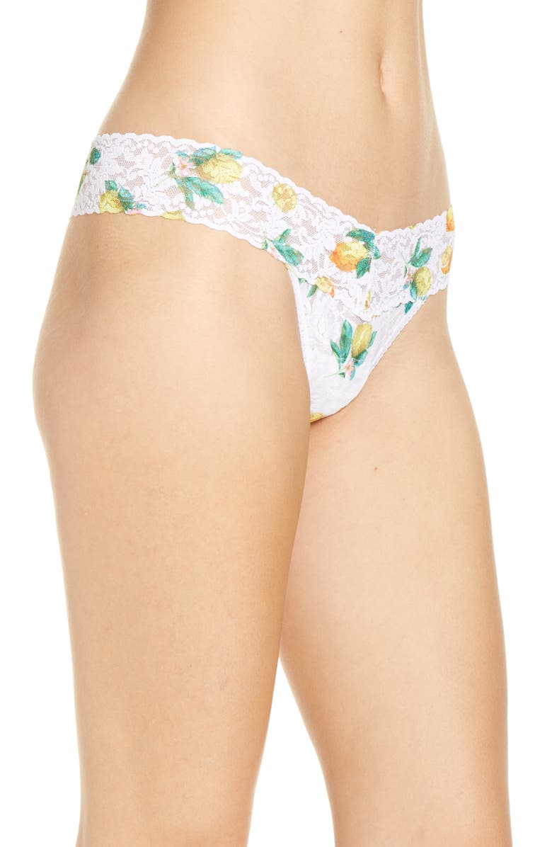 Hanky Panky Lemonade Low Rise Thong, Alternate, color, 