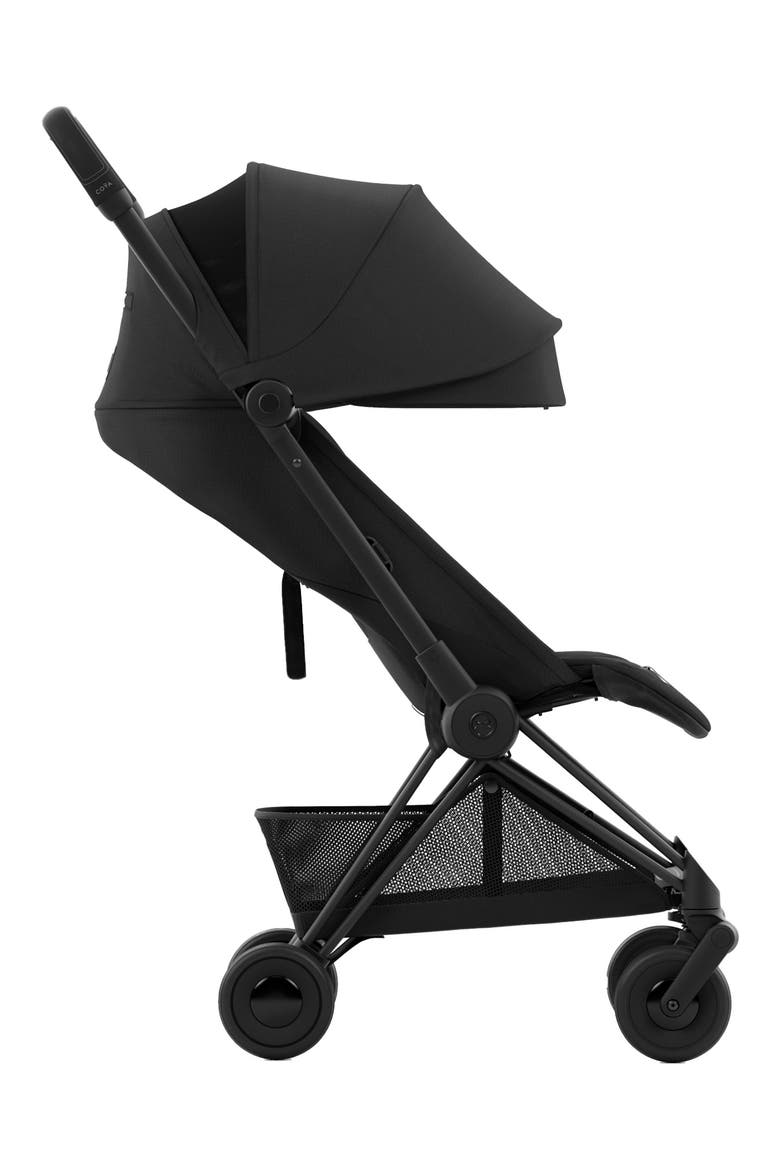 COYA Compact Lightweight Travel Stroller, Alternate, color, SEPIA BLACK