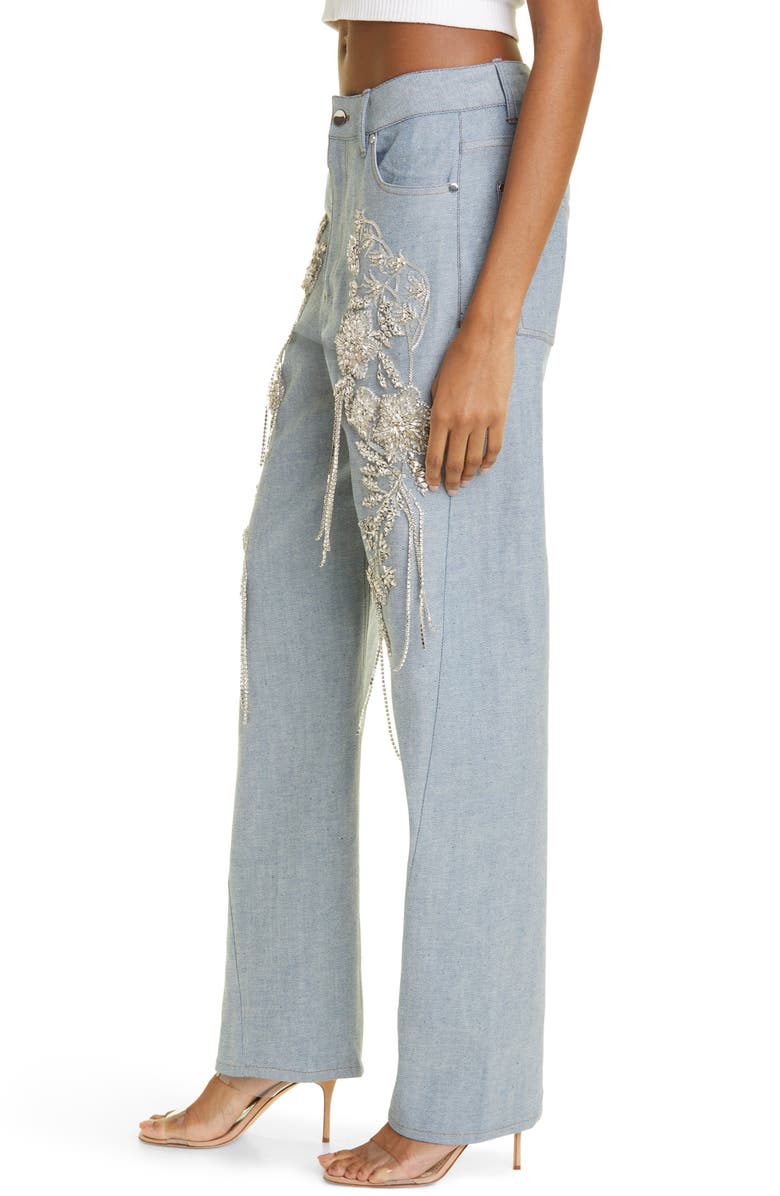 Et Ochs The Easton Crystal Embellished Jeans, Alternate, color,