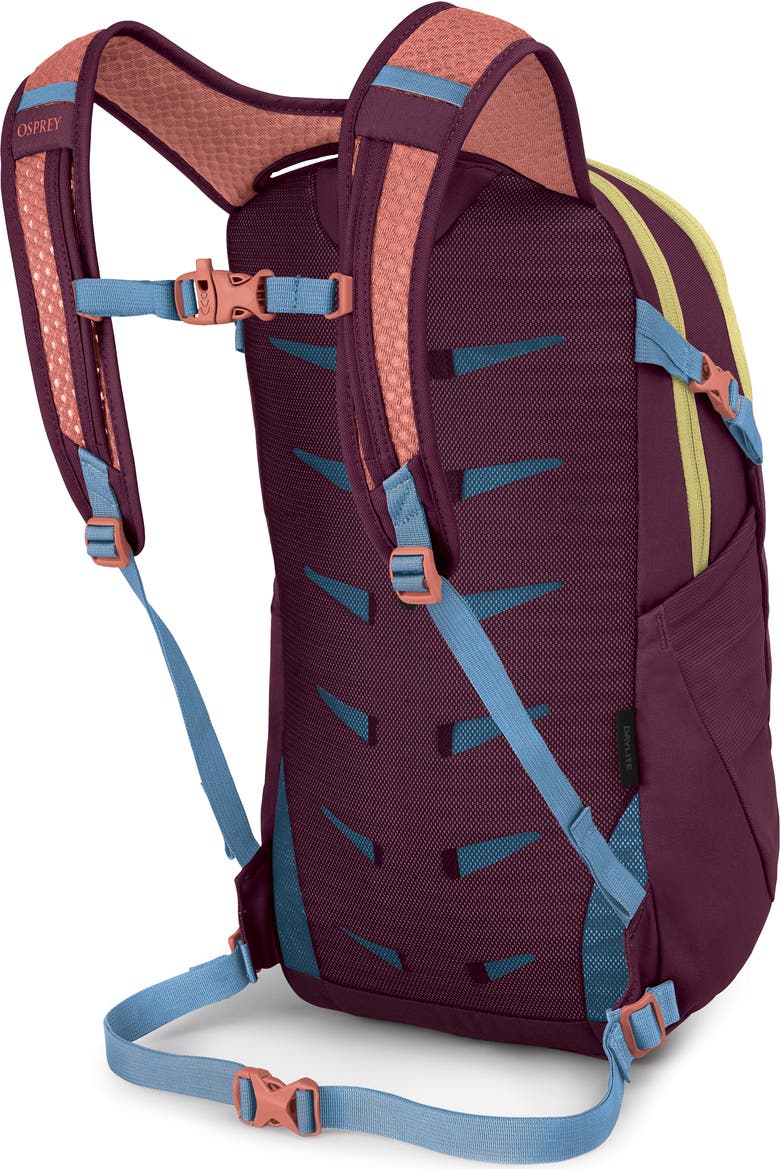 osprey daylite eggplant Aubergine Purple Sportlite 20 An adjustable sternum strap lets you dial in fit and includes an integrated safety whistle Osprey Daylite Plus