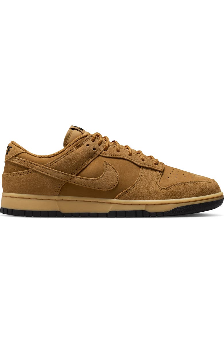 Nike Dunk Low Basketball Sneaker, Alternate, color, Wheat/ Black