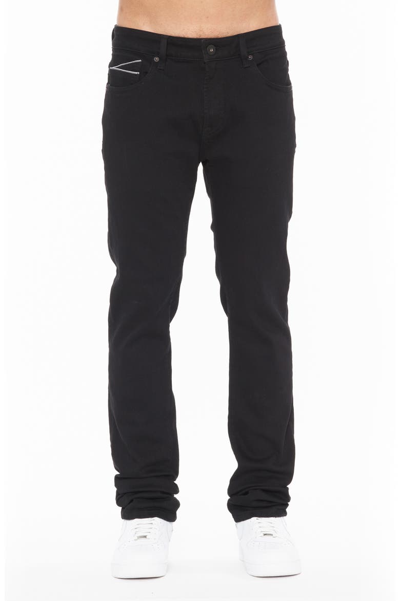 Rocker 36-Inch Long Slim Fit Jeans, Main, color, BLACK