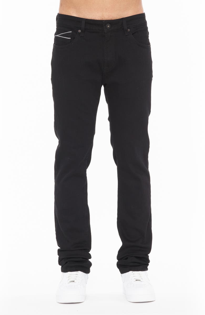 Cult of Individuality Rocker Long Slim Fit Jeans, Main, color, Black