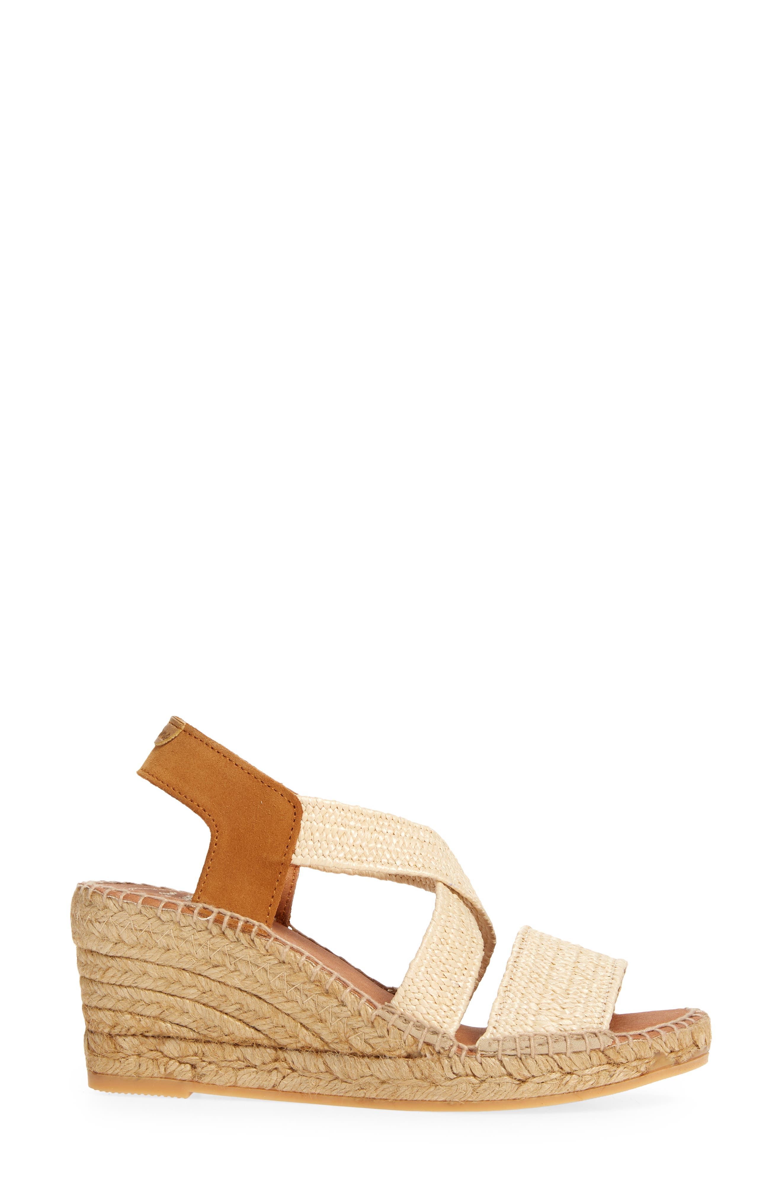 Toni Pons Susa Espadrille Wedge Sandal, Alternate, color, Natural