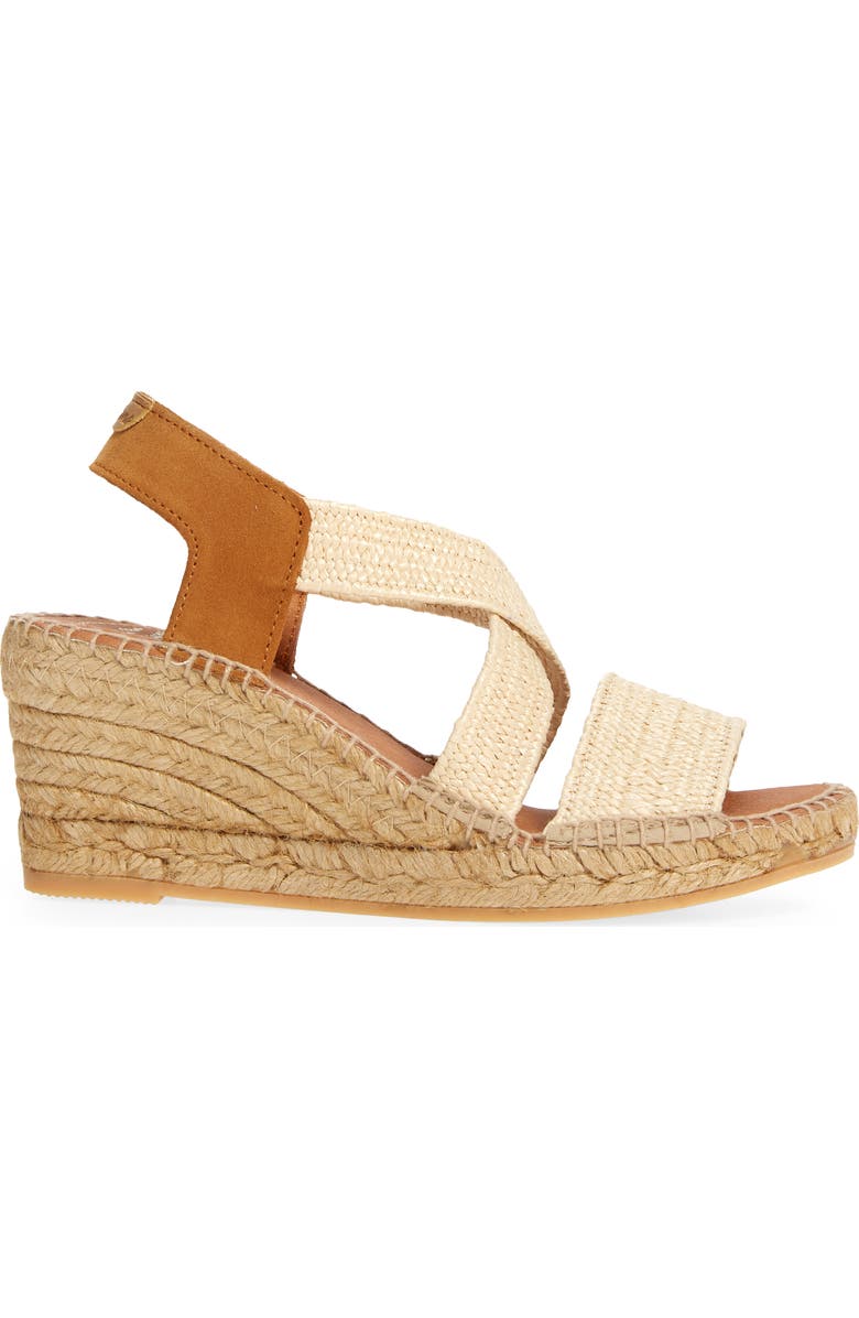 Toni Pons Susa Espadrille Wedge Sandal, Alternate, color, Natural