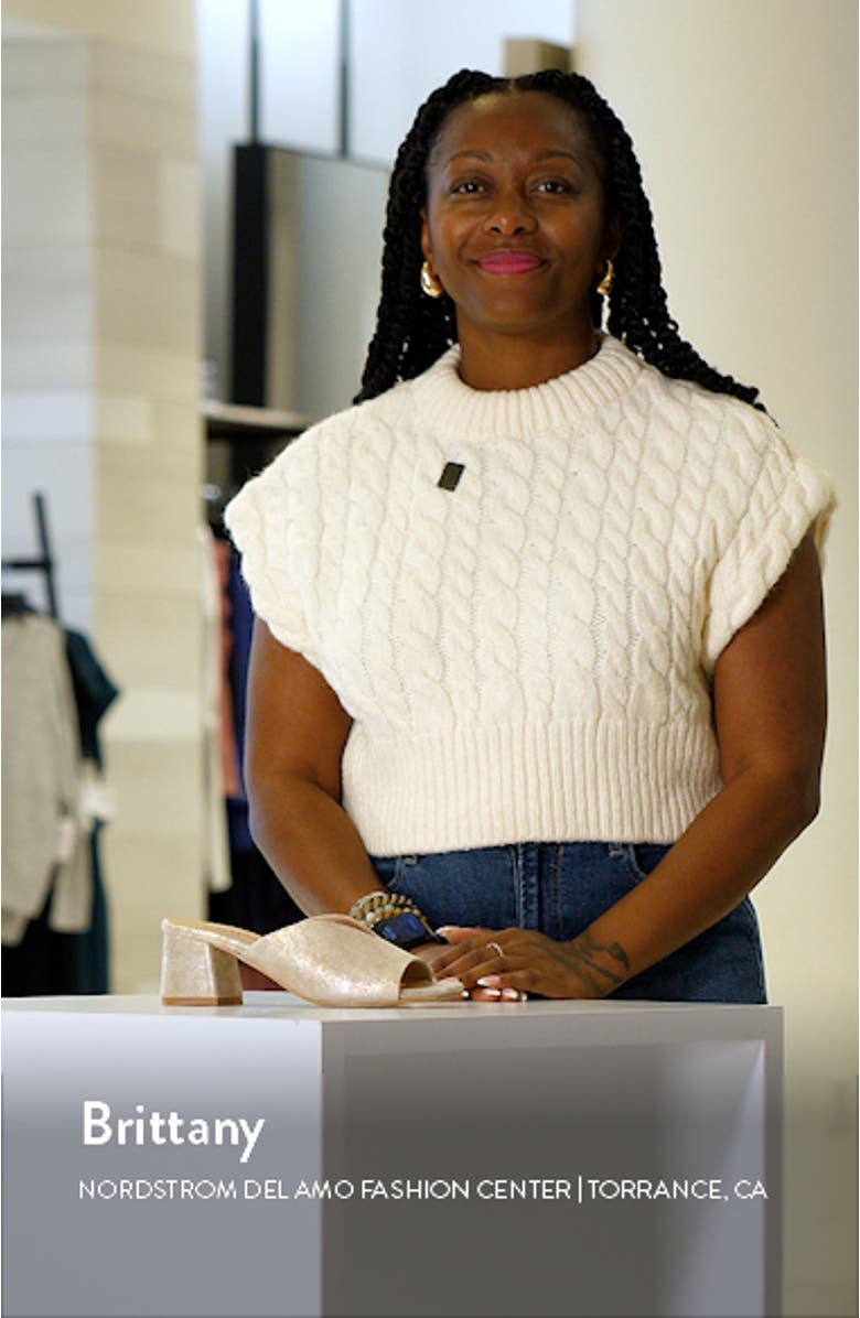 Pollie Slide Sandal, sales video thumbnail