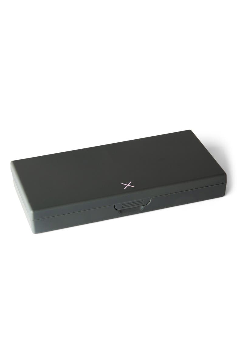 PORT AND POLISH Pill Box, Alternate, color, Charcoal Gray