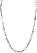 Michael M Men's 6.5 mm Cuban Chain Necklace