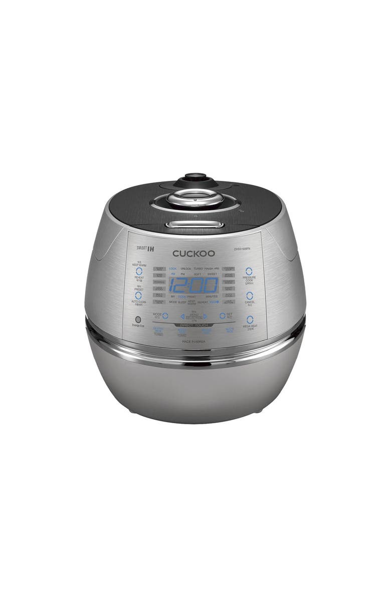 Cuckoo CRP-CHSS1009F Heating Pressure Rice Cooker, Main, color, Grey