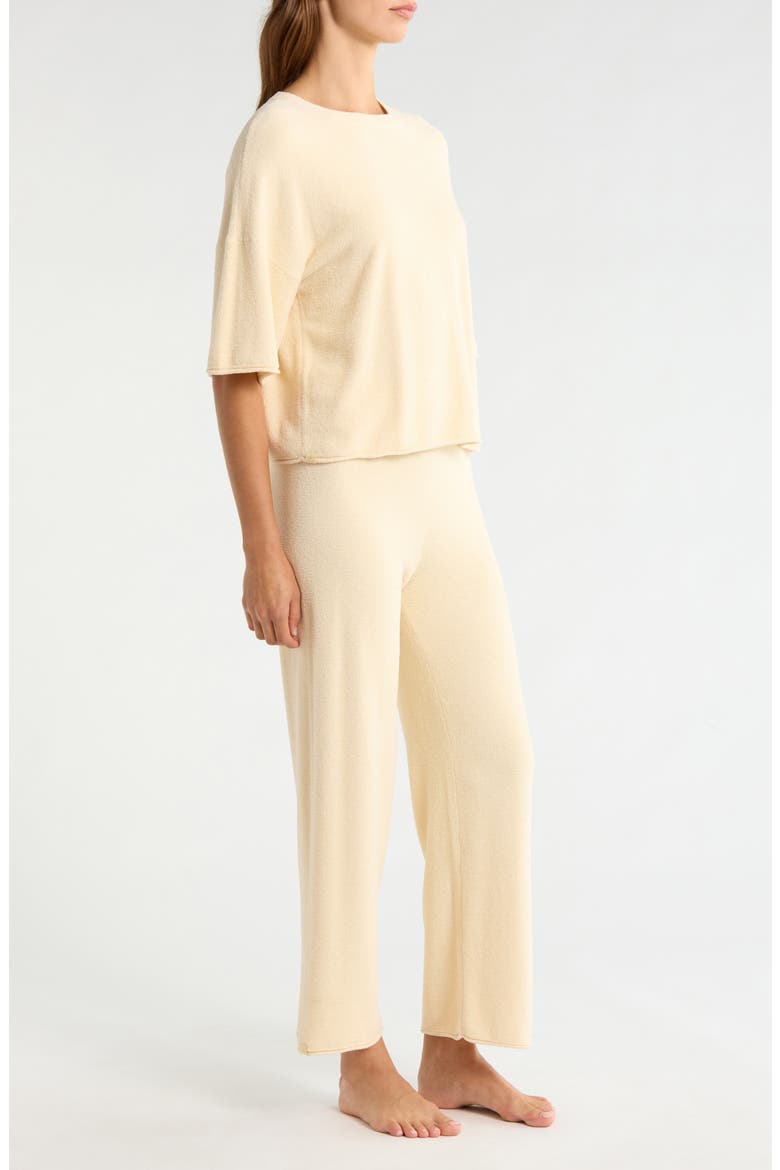 CozyChic® Ultra Lite® Ankle Pajamas, Alternate, color, DAFFODIL