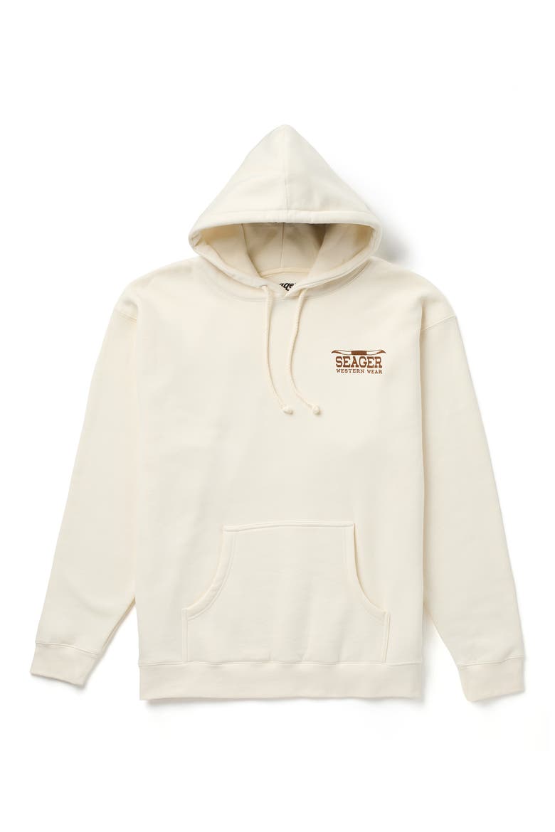 The Herd Fleece Hoodie, Main, color, BONE