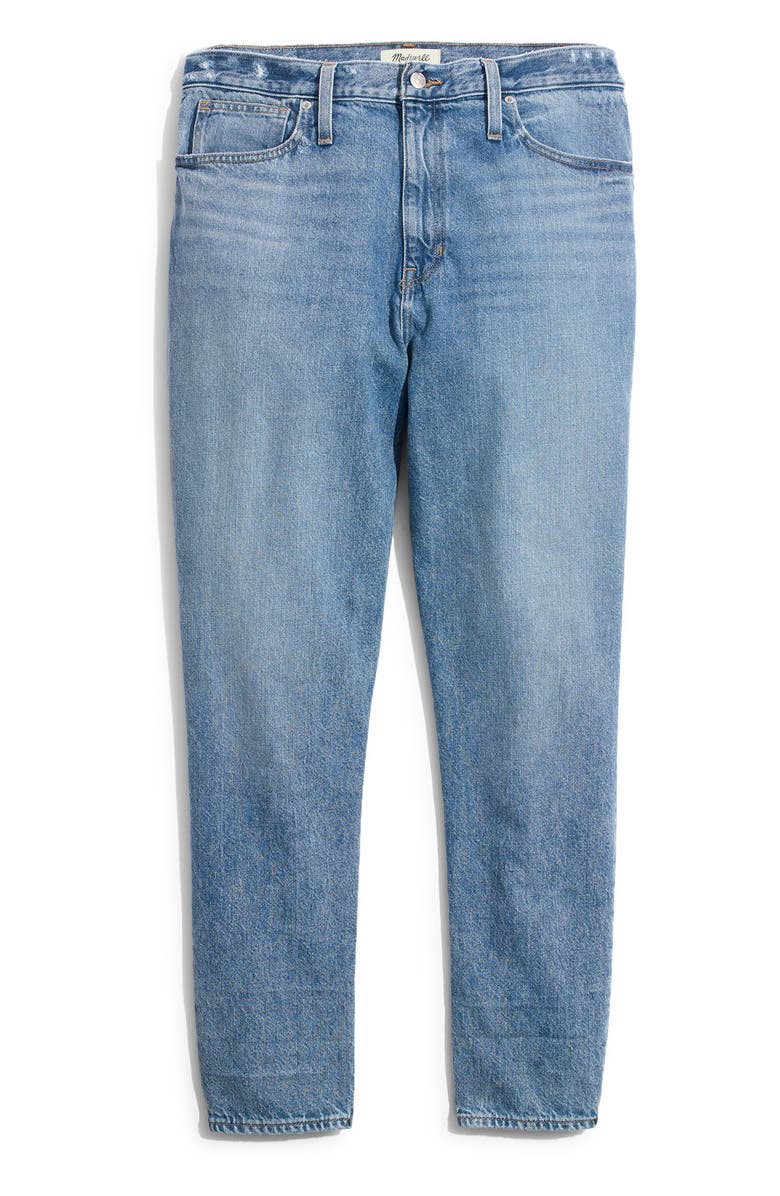 Madewell The Momjean High Waist Jeans, Alternate, color,
