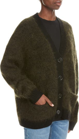 Acne Studios Rives Mohair & Wool Blend Cardigan | Nordstrom Acne Studios Rives Mohair & Wool Blend Cardigan | Nordstrom