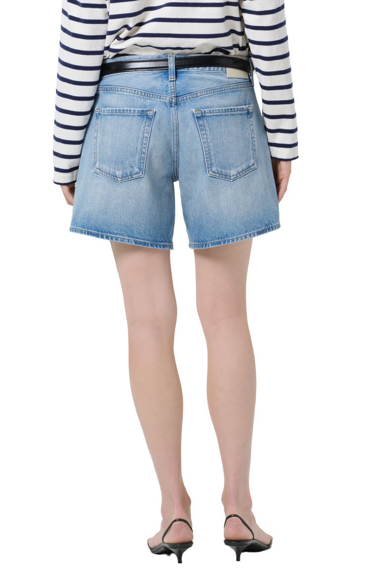 Billie Relaxed Denim Shorts, Alternate, color, SPARROW LIGHT INDIGO