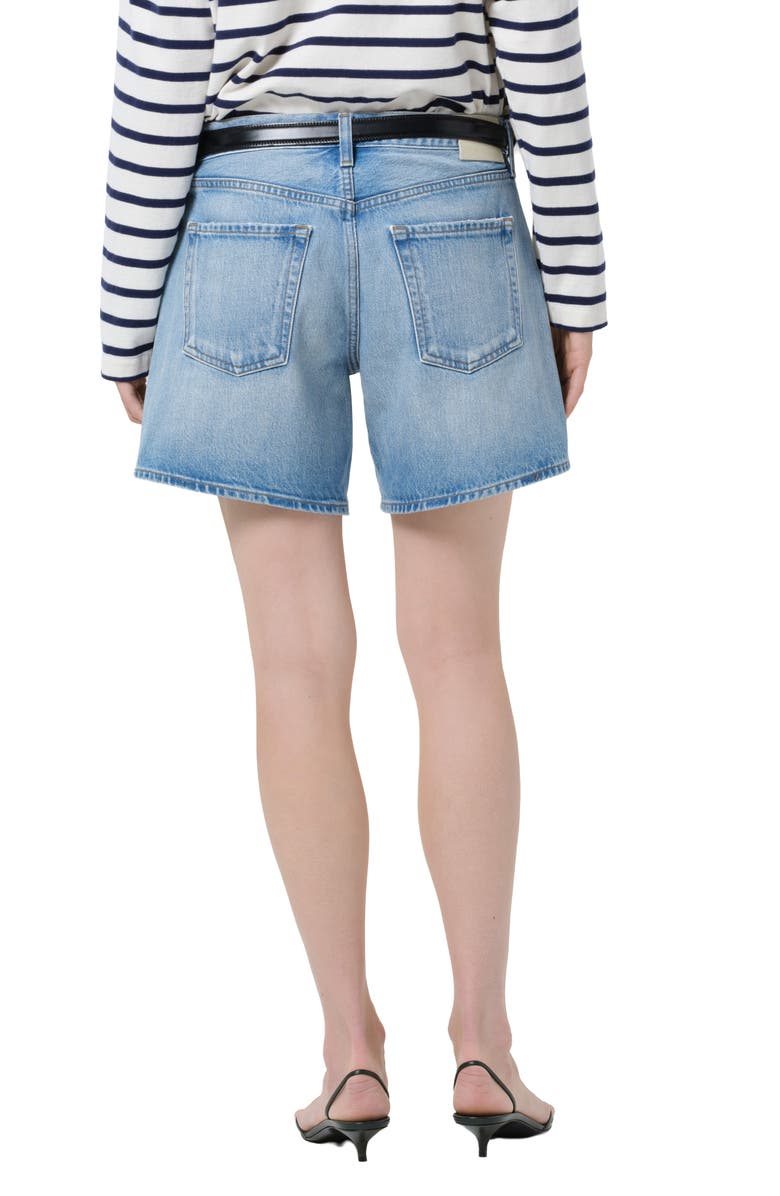 Citizens of Humanity Billie Relaxed Denim Shorts, Alternate, color, Sparrow Light Indigo