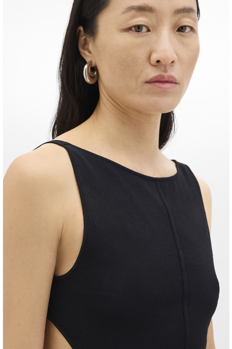 Cutout Tank, Alternate, color, Black