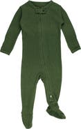 L'ovedbaby Hooded Thermal Organic Cotton Zip Footie
