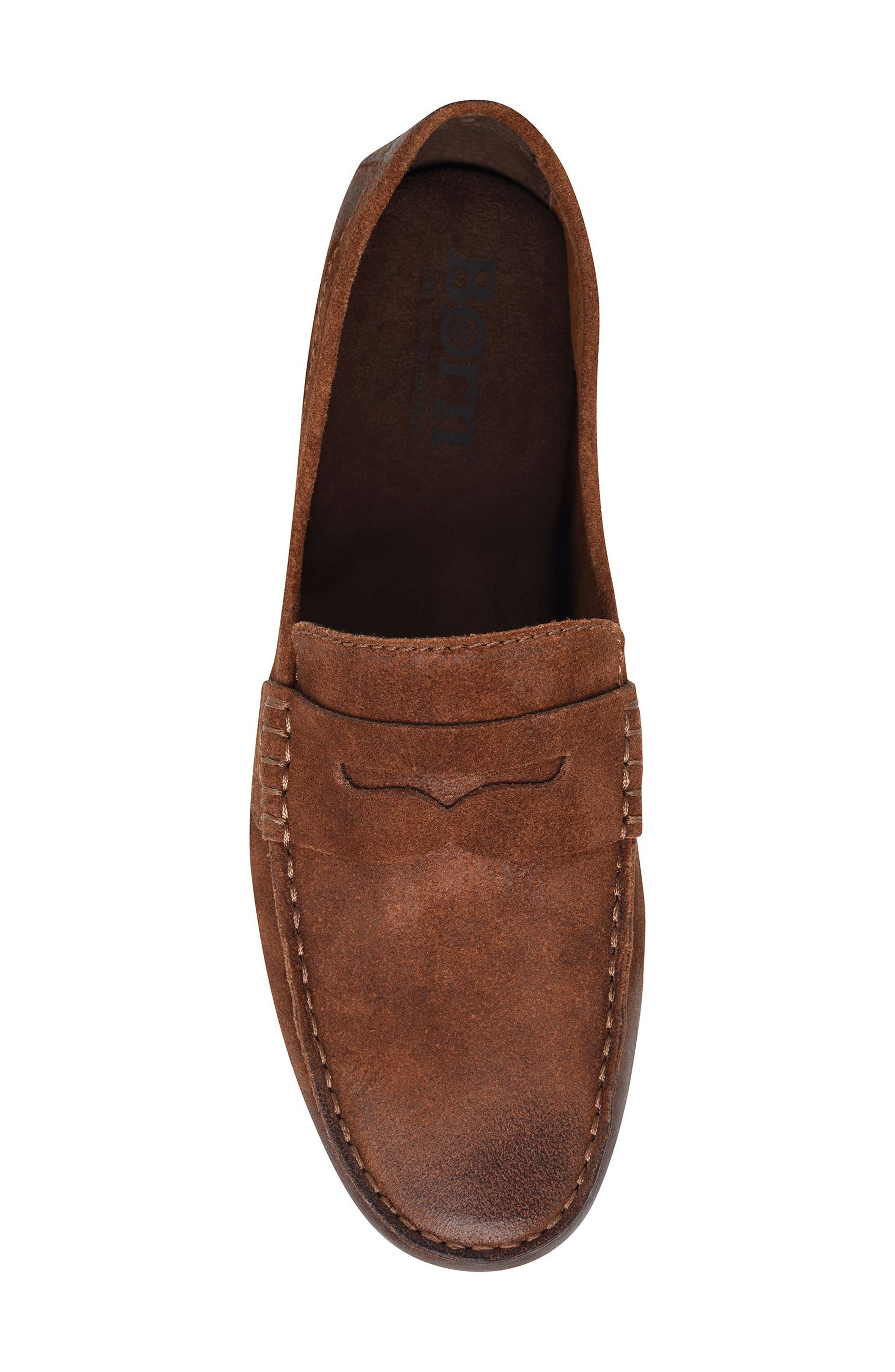 Børn Andes Moc Toe Penny Loafer, Alternate, color, 