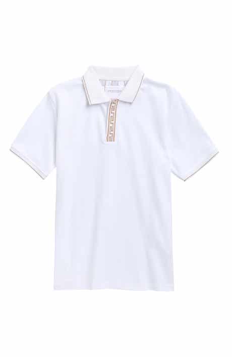 DENIM AND FLOWER Kids' Tipped Polo