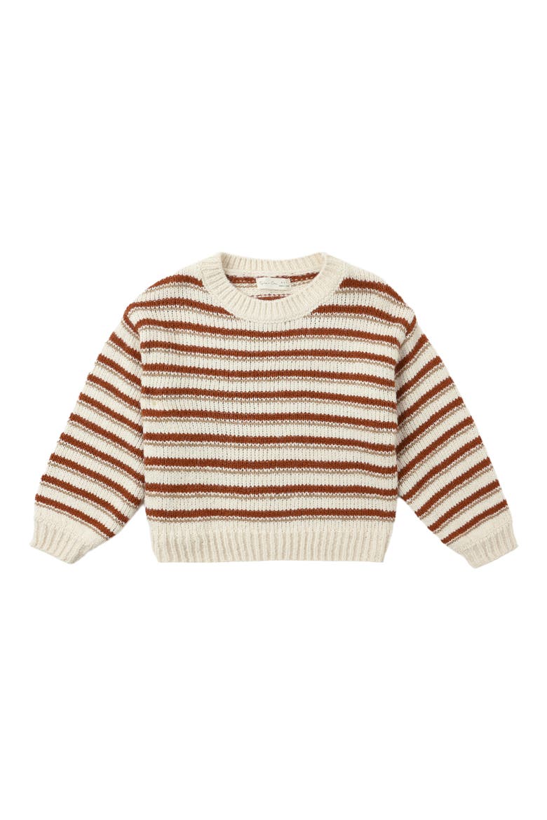 Aspen Striped Sweater, Main, color, RUBY STRIPE