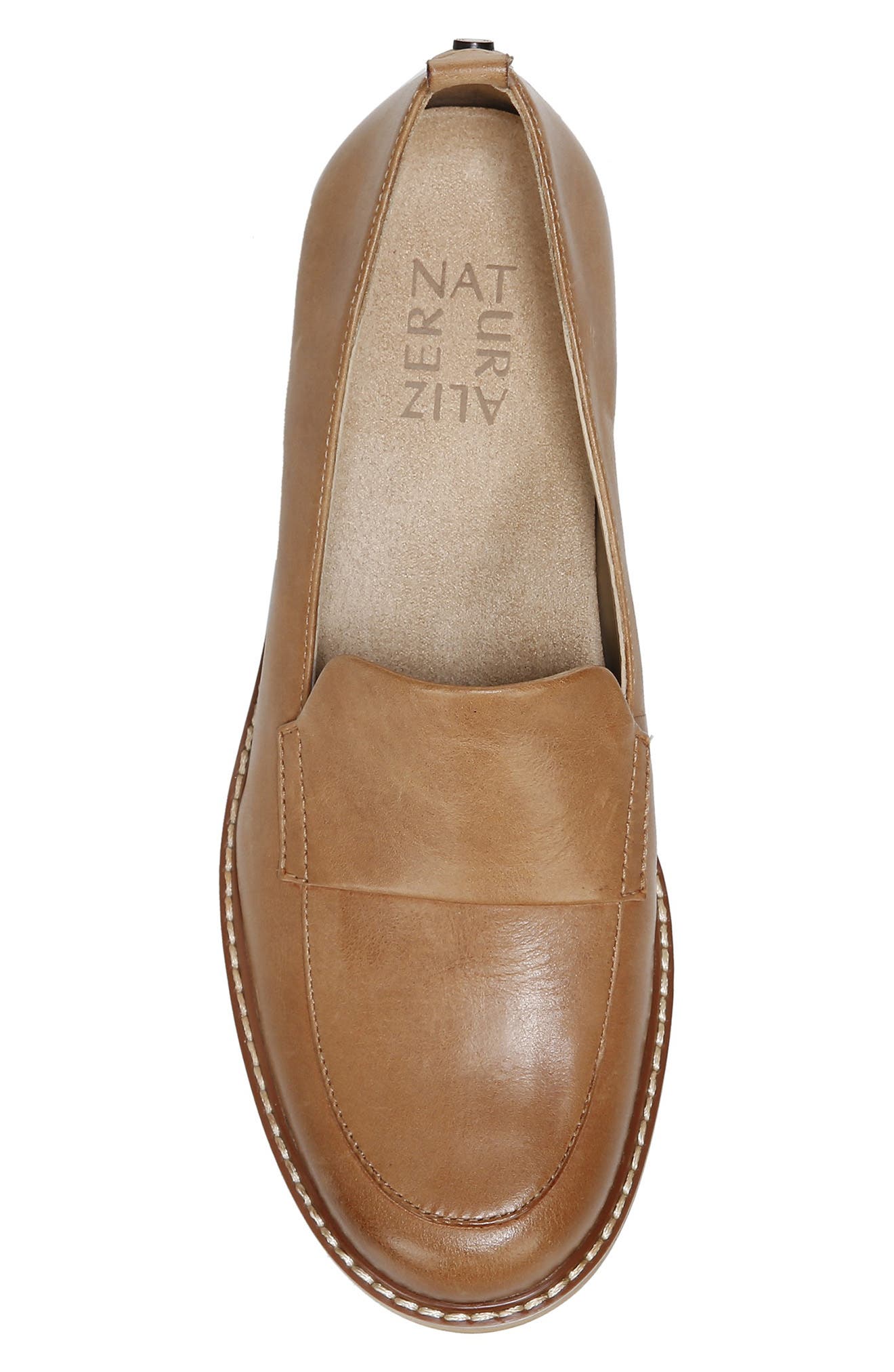 Darry Leather Loafer, Alternate, color, TOFFEE