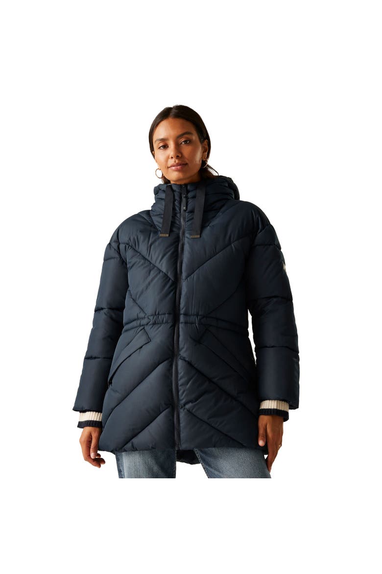 Rusey Quilted Padded Jacket, Alternate, color, Navy