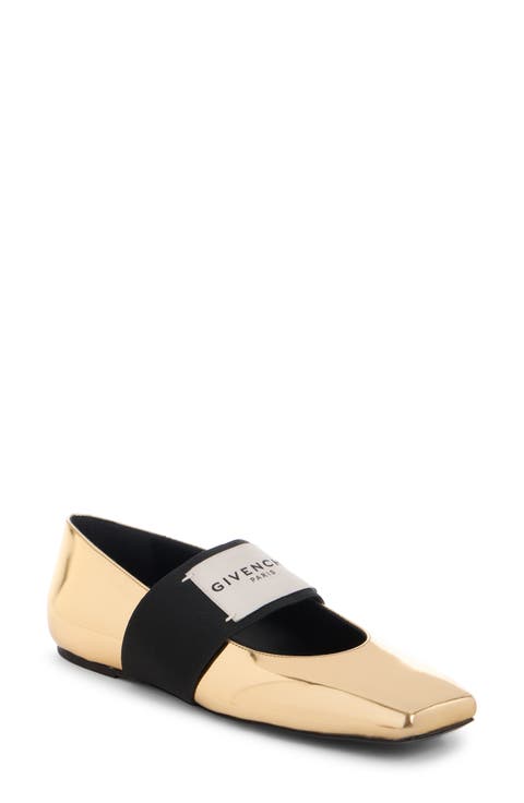 Sliced Square Toe Mary Jane Flat (Women)