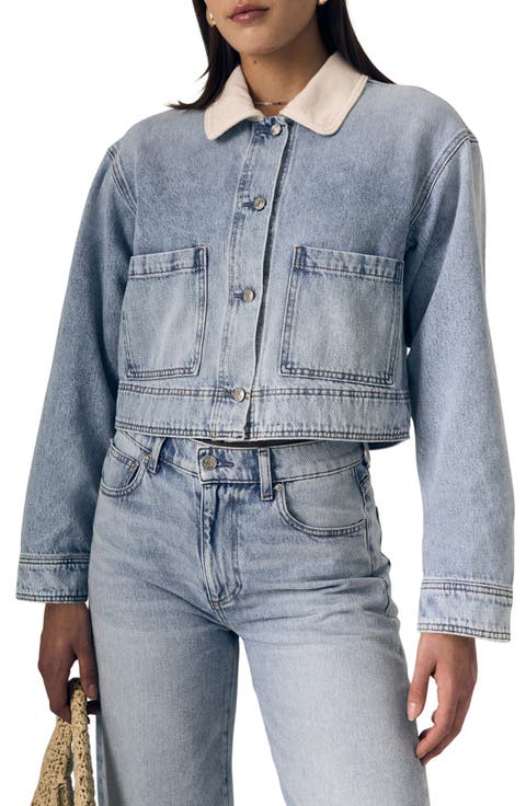 Cora Crop Denim Jacket