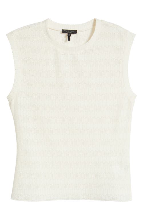 Rag & Bone Julia Textured Muscle Top