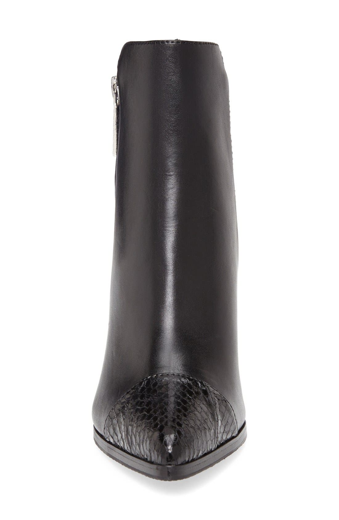 Donald Pliner Donald J Pliner 'Volt' Embossed Cap Toe Bootie, Alternate, color, 