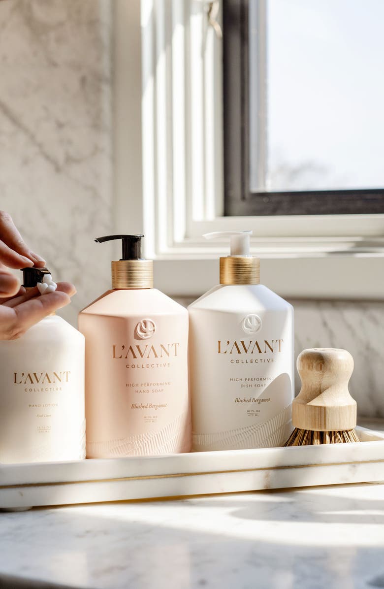 L'AVANT Collective Marble Counter Tray, Alternate, color, Clear