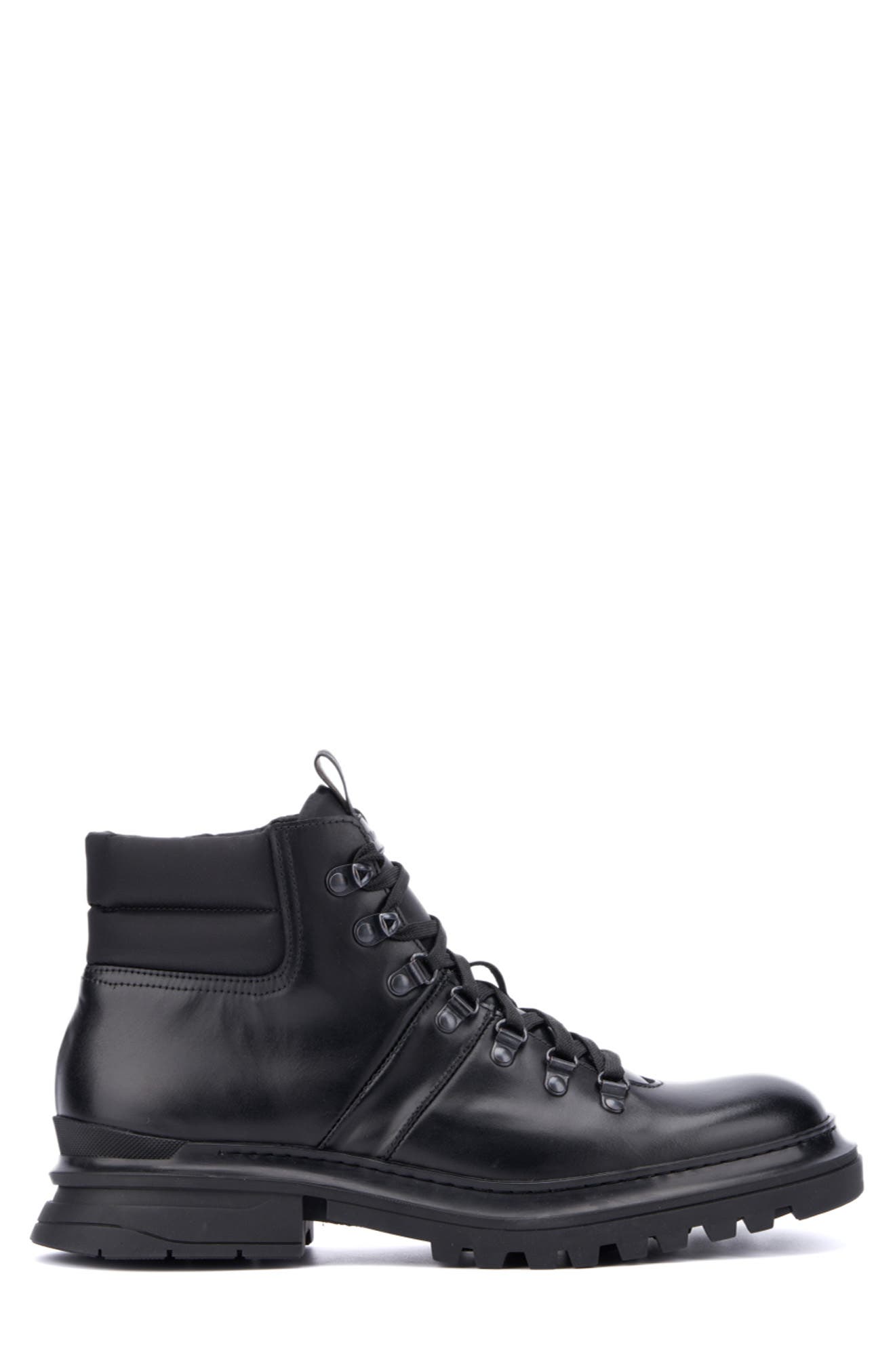 Aquatalia Edwin Weatherproof Lace-Up Boot, Alternate, color, Black
