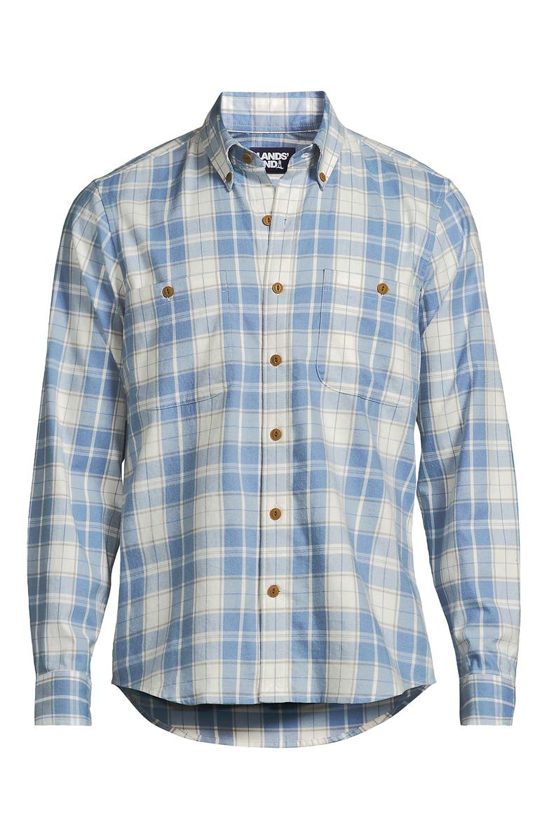 Lands' End Coastal Flannel, Alternate, color, 