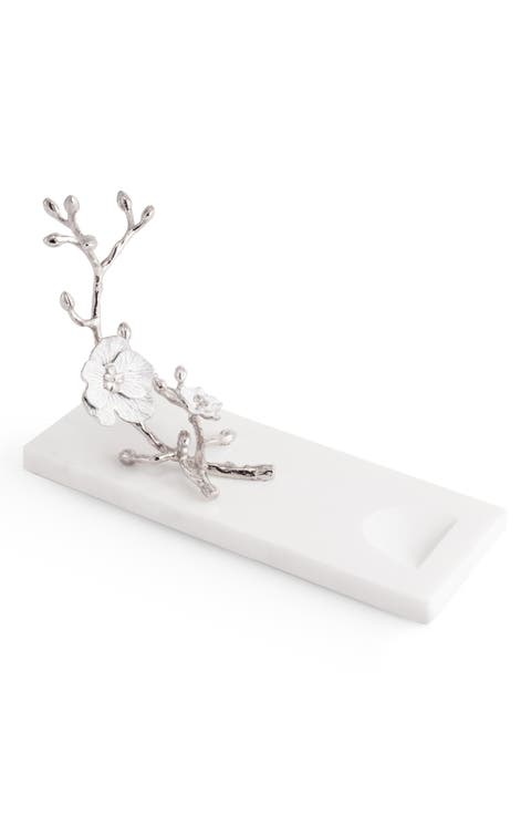 Silver Orchid Wine Rest