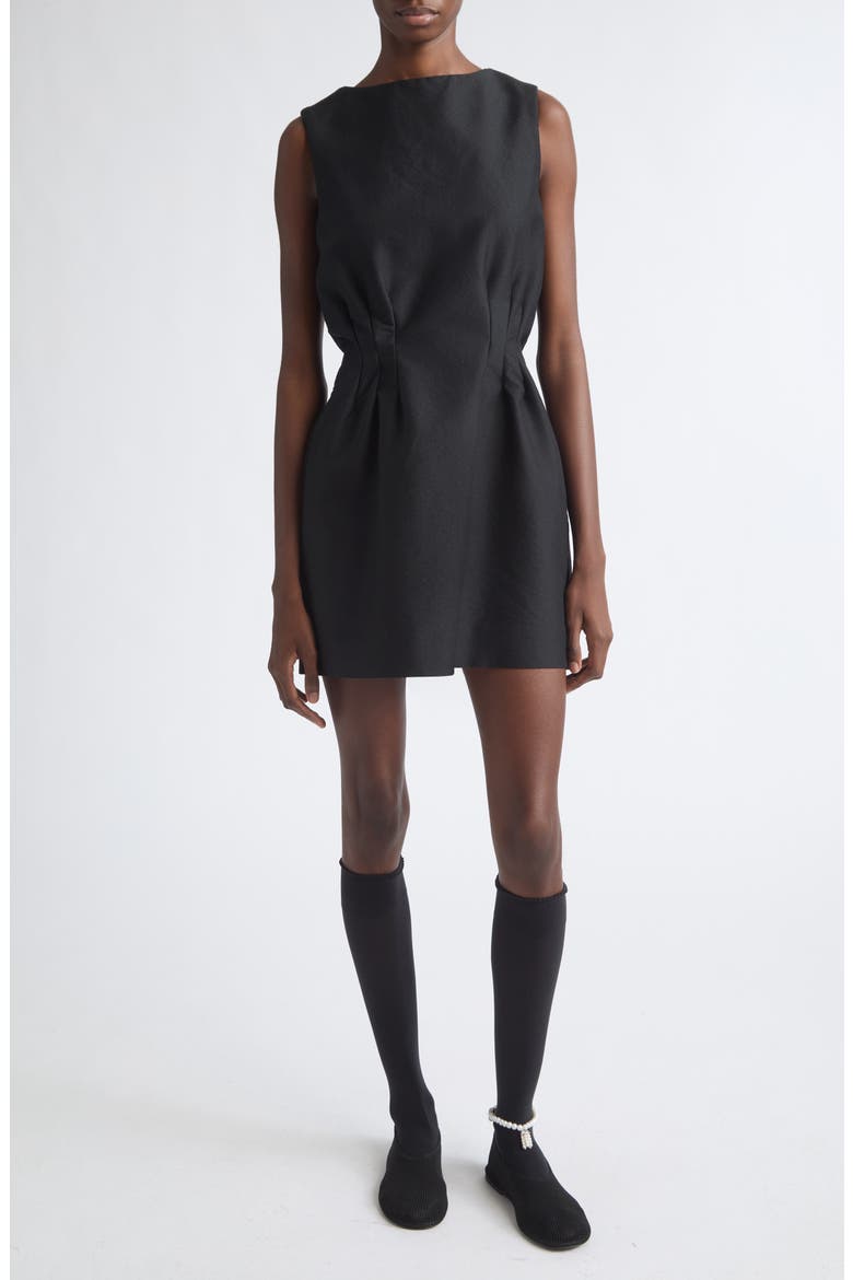 Flirt Sleeveless Minidress, Main, color, NOIR