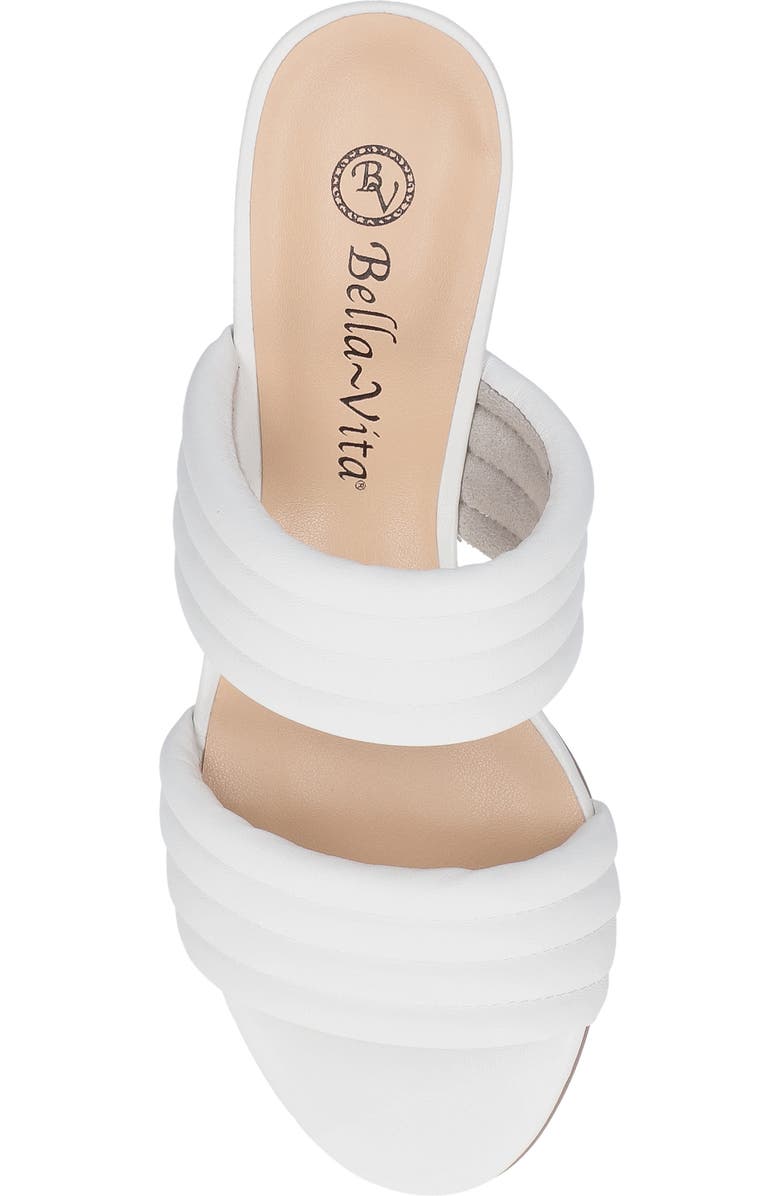 Bella Vita Georgette Slide Sandal, Alternate, color, White