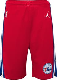 Jordan Brand Youth Jordan Brand Red Philadelphia 76ers Statement Edition Swingman Performance Shorts
