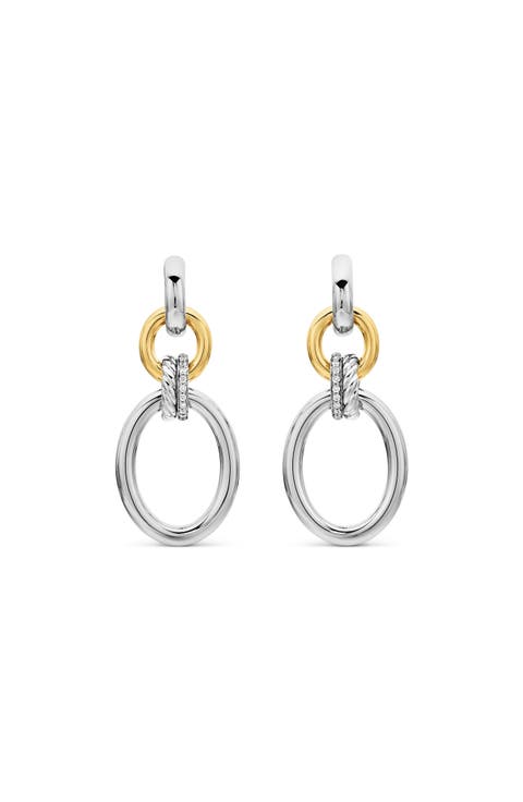Mercer™ Pavé Diamond Circular Drop Earrings