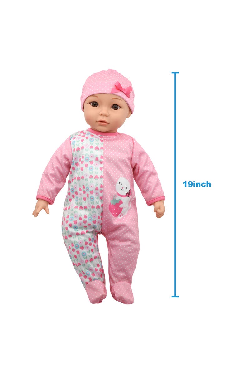 Little Darlings 19" Cuddle Baby Pink Kitty, Alternate, color, Multicolored