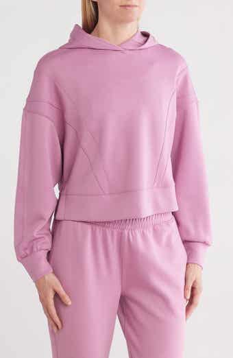 90 DEGREE BY REFLEX New Flow Scuba Knit Crop Hoodie