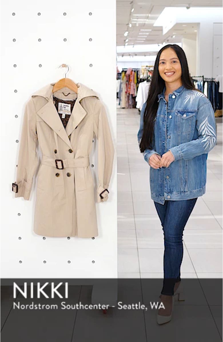 Heritage Trench Coat with Detachable Liner, sales video thumbnail